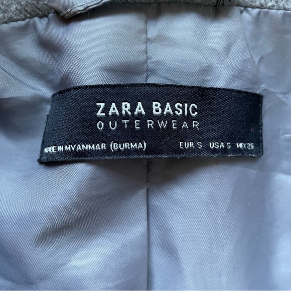 Zara Basics Outerwear A-Line Hooded Jacket - Picture 2 of 7